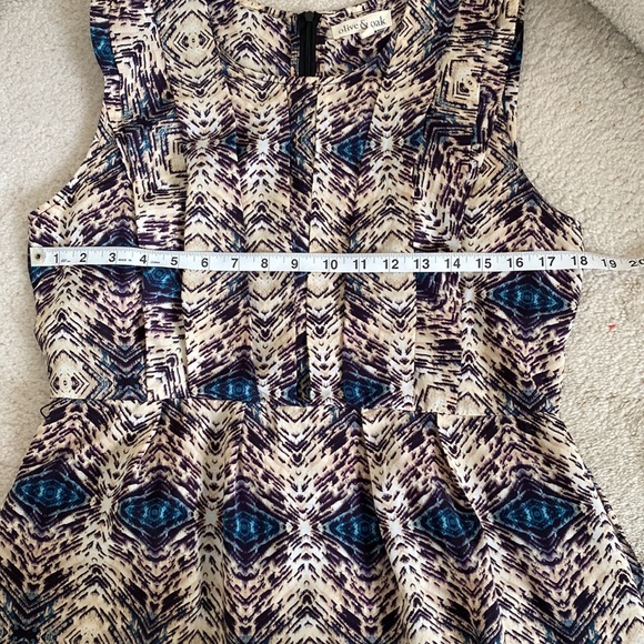 🥭 (4 for $15) Large Bust Olive & Oak Dress - Picture 3 of 7